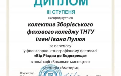 Переможці фестивалю “Від Різдва до Водохреща”