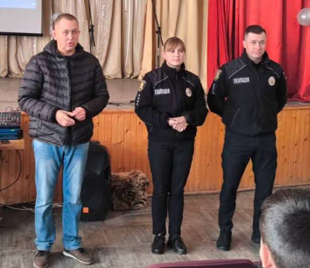 Зустріч з працівниками патрульної поліції