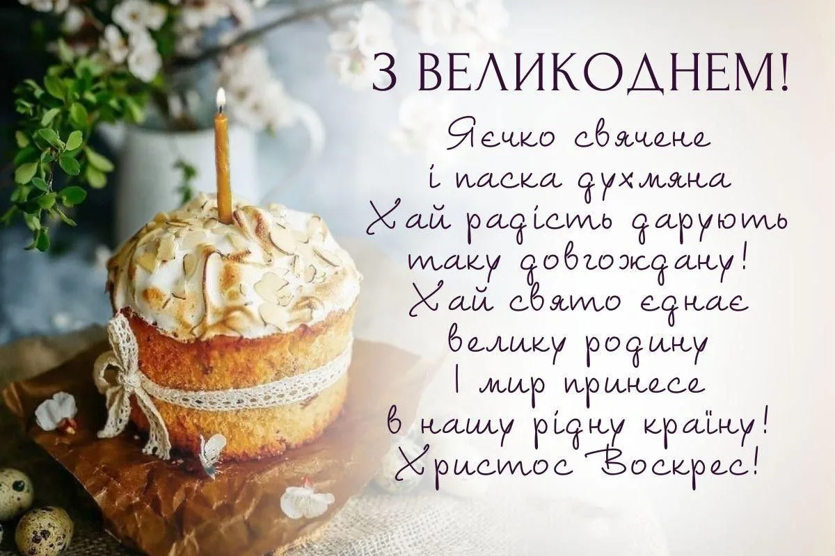 You are currently viewing Привітання з Великоднем!