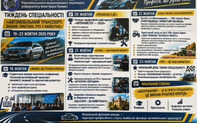 Тиждень спеціальності J8 Автомобільний транспорт