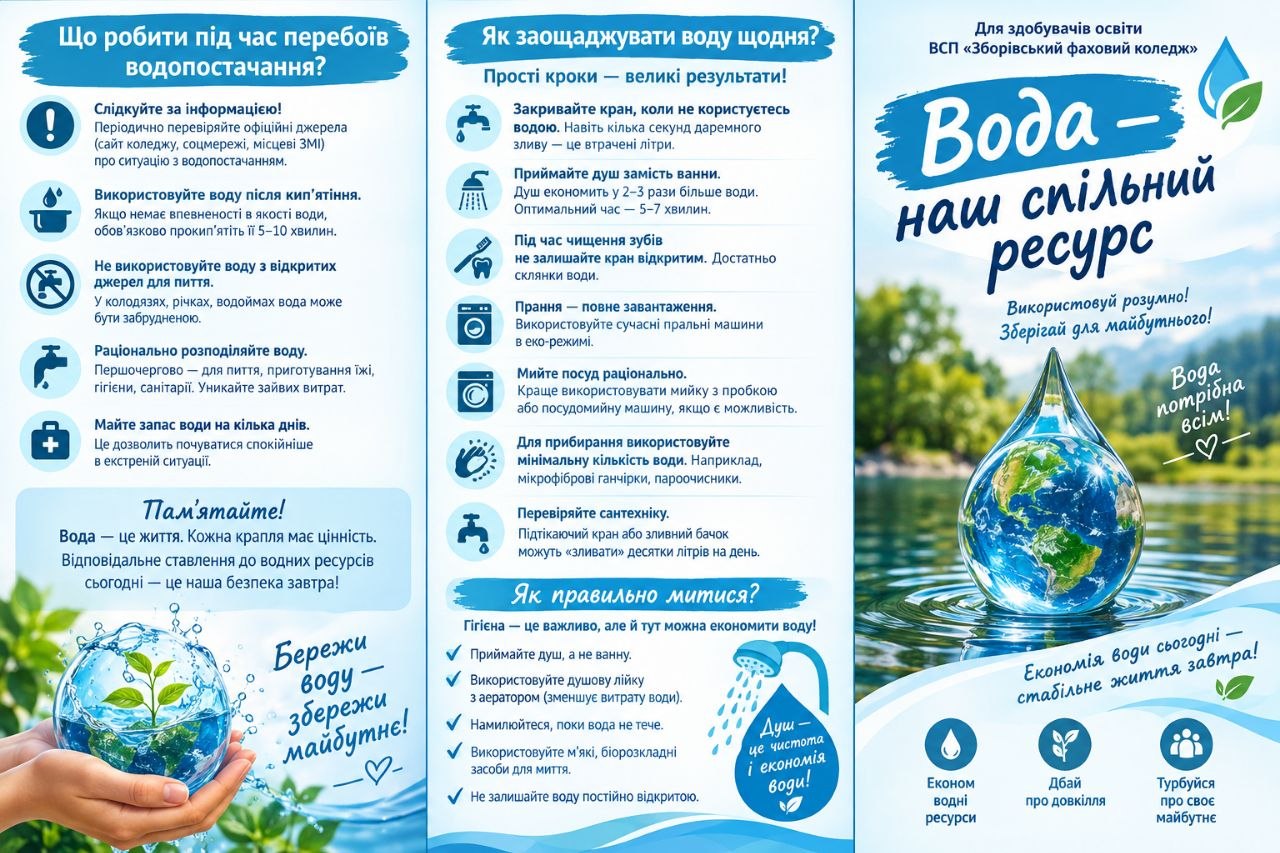 Ви зараз переглядаєте Вода – наш спільний ресурс