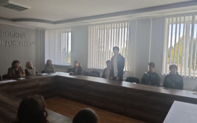 Зустріч адміністрації навчального закладу зі студентським деканатом